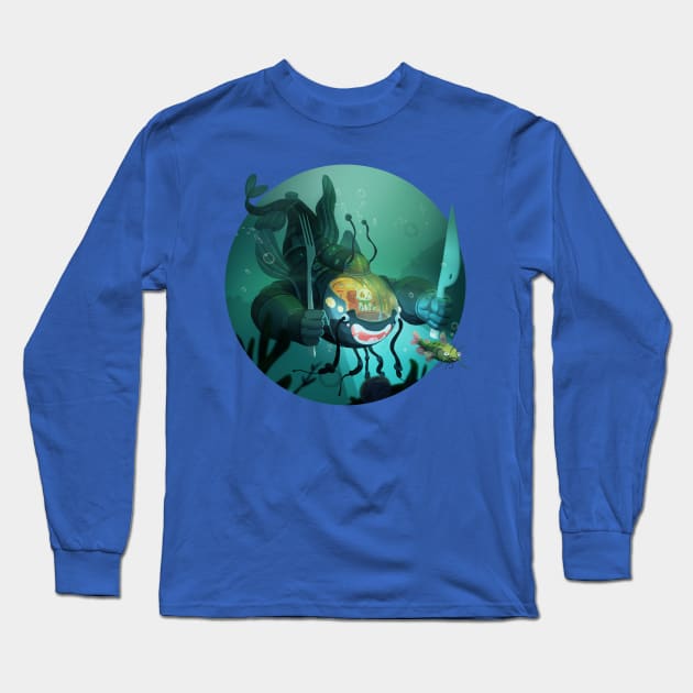 Submarine Long Sleeve T-Shirt by Arkel88